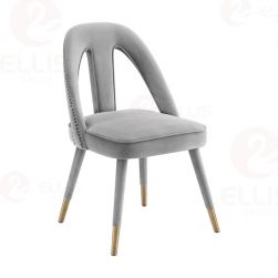 Grey Metal Dinng Chair SC2048-2