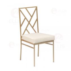 Dining Chair Metal Gold SC2039