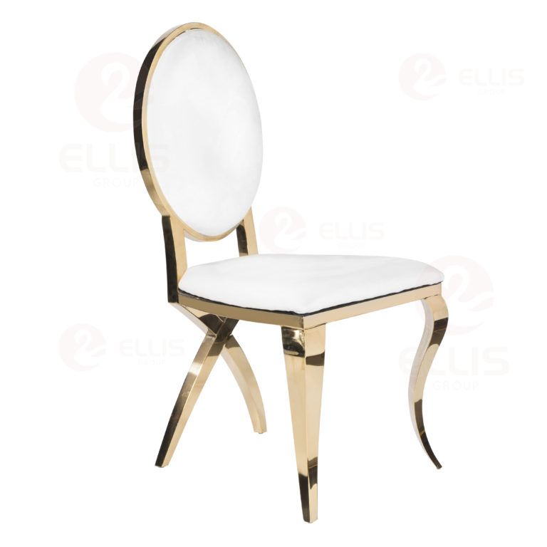 Dining Chair Metal White SC2015