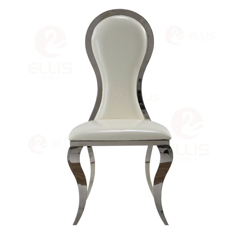 Dining Chair Metal White SC2025