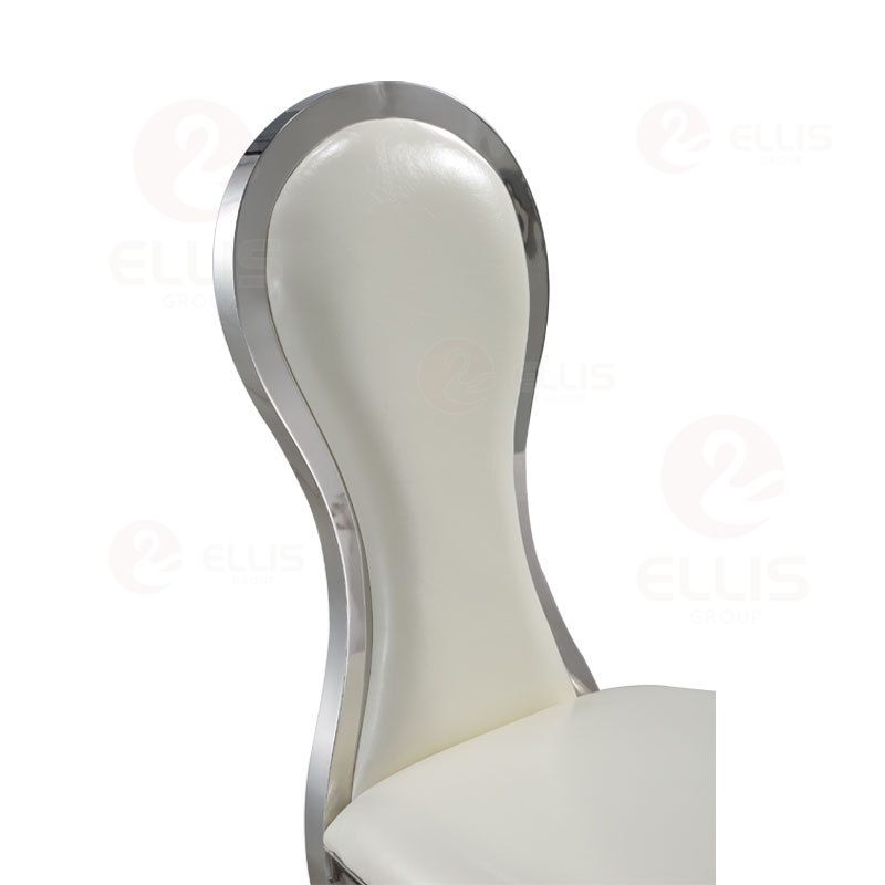 Dining Chair Metal White SC2025