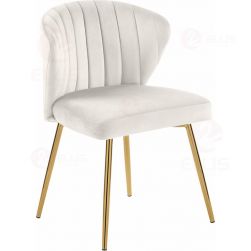 White Metal Dinng Chair SC2051