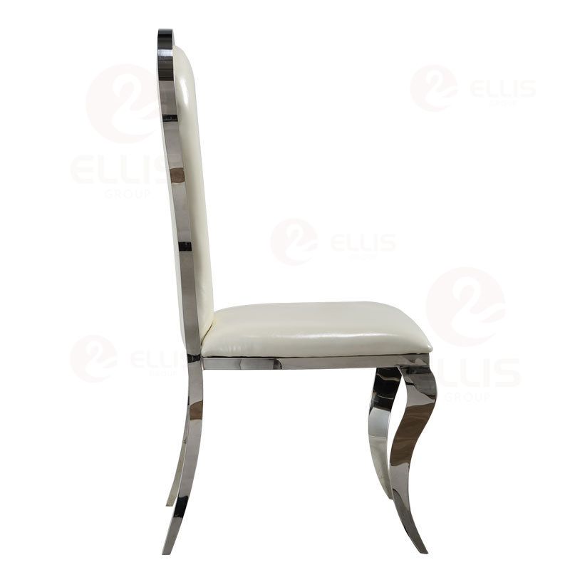 Dining Chair Metal White SC2025