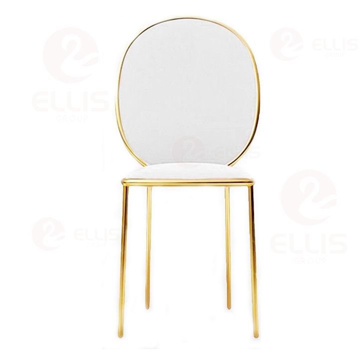 White Metal Dinng Chair SC2044