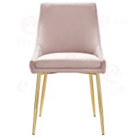 Pink Metal Dinng Chair SC2064