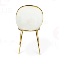 White Metal Dinng Chair SC2044