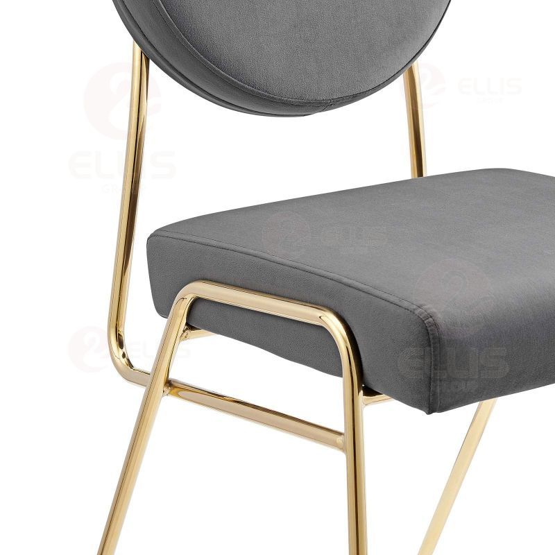 Black Metal Dinng Chair SC2063