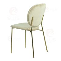 Beige Metal Dinng Chair SC2016